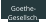 Goethe- Gesellsch.